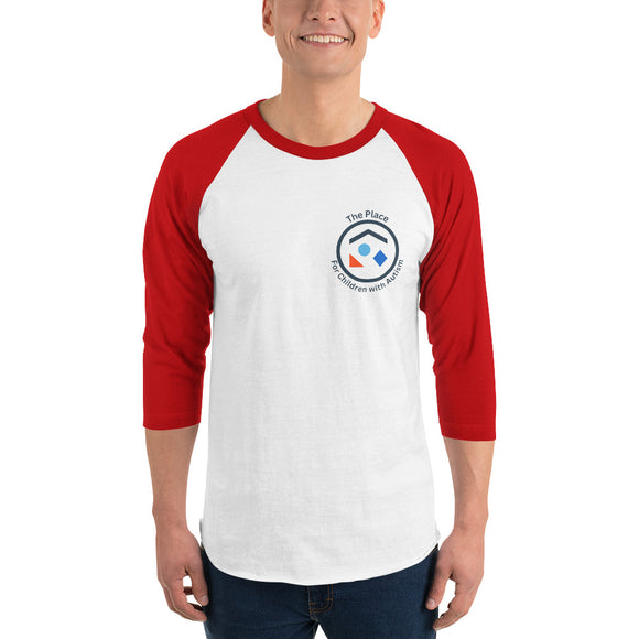 3/4 sleeve raglan shirt